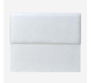 Respaldo de Cama Flat Vivo Felpa Crema - 1.5 Plaza