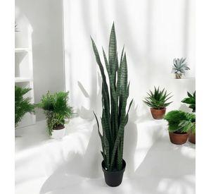 Planta Decorativa Sansevieria Verde 112cm