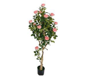 Planta Artificial Decorativa Árbol Rosas Gala Adorno Jhn