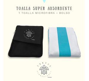 Toalla de Microfibra Secado Rapido Playa Viaje + Estuche