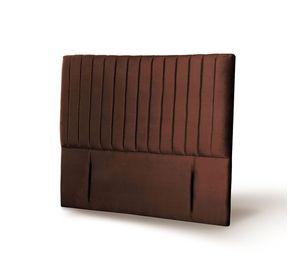 RESPALDO SORRENTO TELA CHOCOLATE 2 PZA