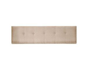 Respaldo Best Tela Beige 2 Plazas