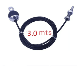 Cable Acero Recubierto 3 Mt. Para Gym Home Multifuncional