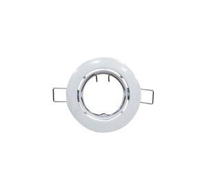 Pack X3 Foco Empotrado Basculante Aluminio Blanco