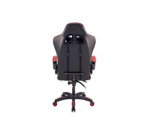 Silla Gamer Oficina Ajustable Reclinable Roja