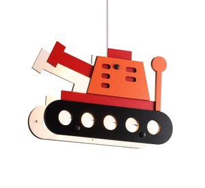 LÁMPARA COLGANTE TANQUE E27 1X40W