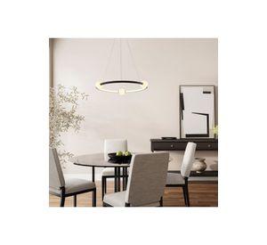 LAMPARA COLGANTE LED LOZZANA NEGRO