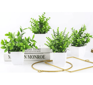 Plantas artificiales norplat 4 uds macetas