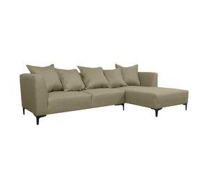 Seccional Cordelia Chenille Tipo Lino Beige