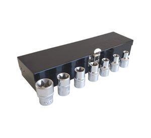Juego Dados Torx Hembra Force 1/2 - E10 a E24 - 7 Piezas
