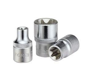 Juego Dados Torx Hembra Force 1/2 - E10 a E24 - 7 Piezas