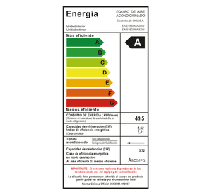 Aire Acondicionado Efficient Inverter 18000 BTU