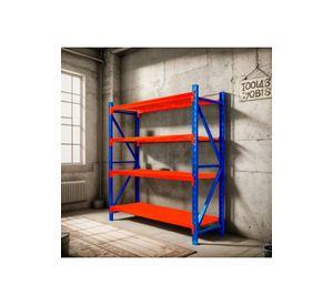 Estante Metálico Rack 200x200x60cm 800kg
