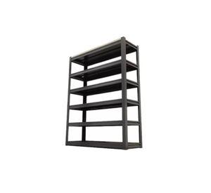 Estante Metálico Armable 100x30x183cm Organizador Negro