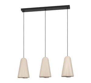 Lampara Colgante Tollerica Acero E27 3x40W IP20 Cod390364