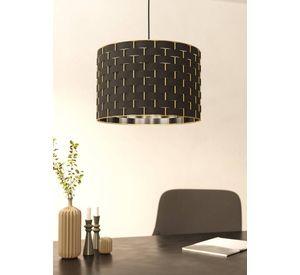 Lámpara Colgante Marasales Acero Negro DM380 1X40W, E27, IP20 Cod.99524
