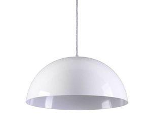 LAMPARA COLGANTE BLANCA E27 1X60W