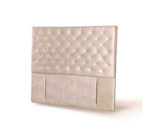 RESPALDO BRESCIA CUERO BEIGE KING