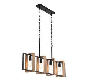 Lámpara Techo Colgante Contemporáneo Diseño Geométrico Jhn
