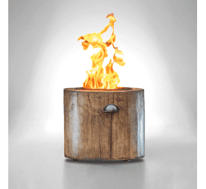 Ecofuego Breinz Tronco simil madera