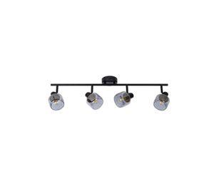 BARRA DIRECCIONAL BJORN NEGRO 4xE14