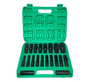 Juego Dados Largos De Impacto 8 - 32mm 20 Piezas