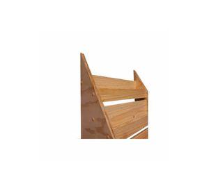 Librero 3 Niveles Niños Madera 54x3x5 CM