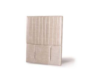 RESPALDO SORRENTO CUERO BEIGE 1 PZA