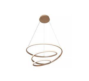 LAMPARA COLGANTE ESPIRAL LED REGULABLE Ø51cm 40W CCT (2700K,4000K)