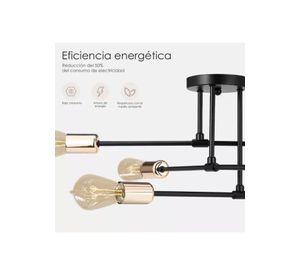 Lámpara de techo colgante, iluminación moderna, con 6 focos E27