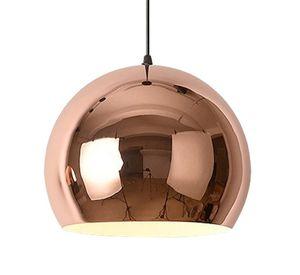 LÁMPARA COLGANTE COBRE E27 1X60W