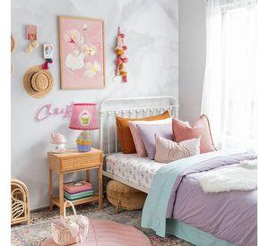 LAMPARA VELADOR PASTEL LILA E27 1x40w