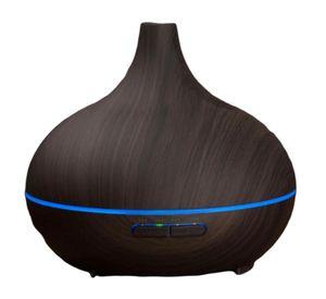 Humidificador Difusor De Aromas 7 Colores LED 150ml Madera O