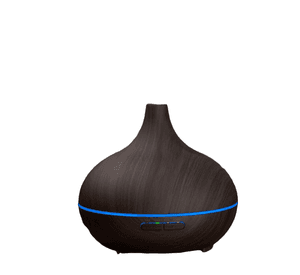 Humidificador Difusor De Aromas 7 Colores LED 150ml Madera O