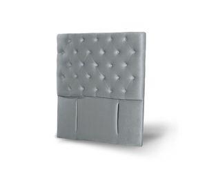 RESPALDO FLORENCIA TELA GRIS 1 1/2 PZA