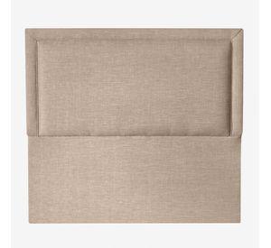 Respaldo de Cama Flat Frame Vivo Lino Beige - King