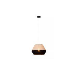 LAMPARA COLGANTE KALA LINO TAUPE Ø40-1xE27