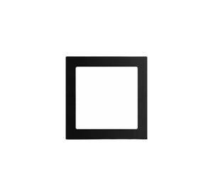 PLAFON PANEL LED 18W NEGRO CUADRADO 6000K