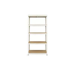 Estante Metálico 150x70x30 Repisas 5 Blanco