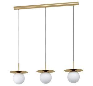 LAMPARA DE COLGAR ARENALES DORADO E27 3X40W IP20 COD.39953