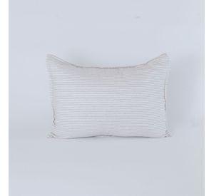 Funda de Almohada 50x90 cm Lineas Beige