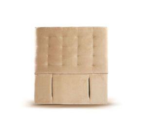 RESPALDO NAPOLES TELA BEIGE 1 1/2 PZA
