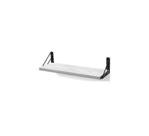 Repisas Flotantes de Madera Multipropósito Kit 4 Blanco
