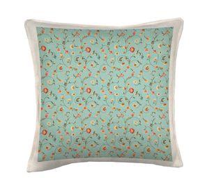 Cojín 45x45 cm Flowery crudo