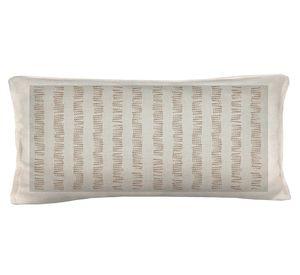 Cojín 70x35 cm Trama crudo
