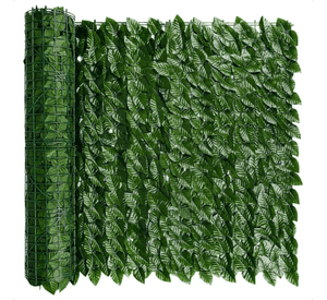 Malla hojas enredadera artificial 3x1m