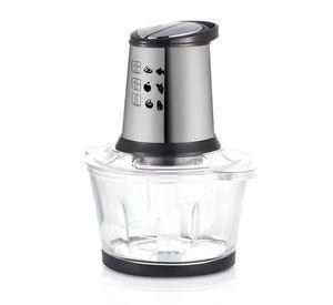 Procesador Alimentos 2L Picadora Carne Acero Inoxidable Lau