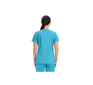 POLERA CLÍNICA MUJER CHEROKEE REVOLUTION WW620 TURQUOISE
