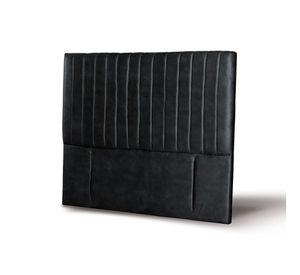 RESPALDO SORRENTO CUERO NEGRO 2 PZA