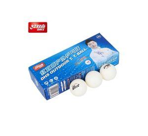 Set 10 pelotas de ping pong outdoor DHS